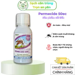 Permecide 50ec cải tiến – Kiểm soát muỗi, bọ đậu đen, côn trùng cho tồn lưu lâu, 50ml hoặc 100ml