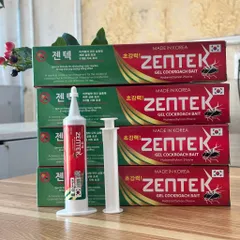 10 tuýp Gel Zentek 35g Hàn Quốc – bả gel hỗ trợ kiểm soát và xử lý gián Đức, gián Mỹ, gián li ti,..