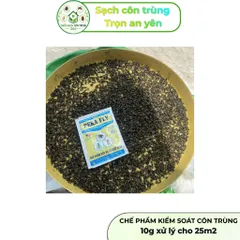 Peka Fly gói 10g – Bả ruồi hỗ trợ xử lý và kiểm soát ruồi hiệu quả, không mùi, hạ gục nhanh chóng
