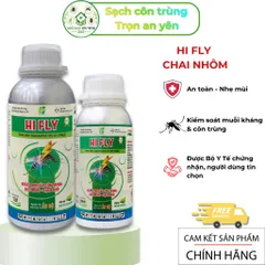 Hi Fly – Hỗ trợ kiểm soát muỗi & côn trùng trong gia dụng, vườn cây,.. hạ gục nhanh, tồn lưu tốt