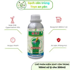 Hi Fly – Hỗ trợ kiểm soát muỗi & côn trùng trong gia dụng, vườn cây,.. hạ gục nhanh, tồn lưu tốt