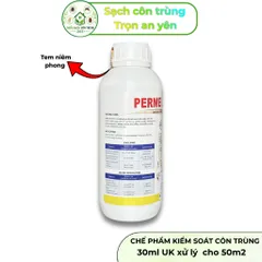 Perme UK 50ec chế phẩm kiểm soát và xử lý muỗi, côn trùng, nhập khẩu Anh Quốc, chai 1 lít