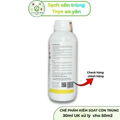 Perme UK 50ec chế phẩm kiểm soát và xử lý muỗi, côn trùng, nhập khẩu Anh Quốc, chai 1 lít