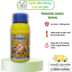 Termize 200sc 500ml – Chế phẩm không mùi hỗ trợ kiểm soát mối mọt cho công trình & nhà ở