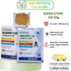 Hộp 10 gói Kixam 2.7wp 200gram– Chế phẩm kiểm ruồi nhặng 