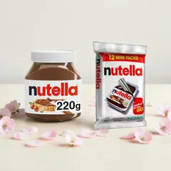 Nutella Cocoa Hazelnut Spread Bơ Phết Hạt Phỉ 12 Khay Mini