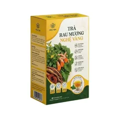 combo 4 Trà Cây Rau Mương Nghệ Vàng Mộc Tâm ( Hộp 30 Gói ) - Hỗ Trợ Các Vấn Đề Dạ Dày, Trào Ngược, HP, Ợ Hơi, Ợ Chua, Đạ