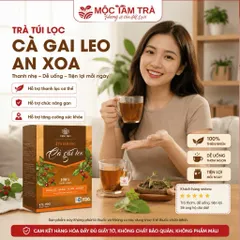 combo 4 Trà Túi Lọc Cà Gai Leo An Xoa Mộc Tâm 30 Gói x 3g – Thảo Mộc Dễ Uống, Tiện Lợi Mỗi Ngày