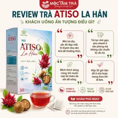 combo 2 Trà Atiso Đỏ La Hán Mộc Tâm Túi Lọc 30 Gói x 3g – Vị Chua Thanh, Ngọt Dịu, Pha Nóng Hoặc Thêm Đá