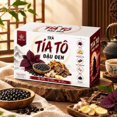 combo 2 Trà Tía Tô Đậu Đen Mộc Tâm hỗ trợ làm ấm bụng, giảm đầy hơi, khó tiêu (hộp 30 túi lọc x 3g) 847850