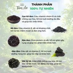 combo 3Trà Ngũ Hắc Premium - Trà Túi Lọc Gạo Lứt Đen Mè Đen Đậu Đen Dâu Tằm Hắc Kỷ Tử 100g 847854