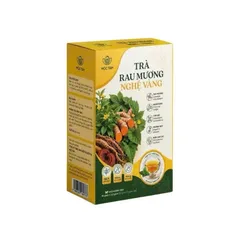 combo 3 Trà Cây Rau Mương Nghệ Vàng Mộc Tâm ( Hộp 30 Gói ) - Hỗ Trợ Các Vấn Đề Dạ Dày, Trào Ngược, HP, Ợ Hơi, Ợ Chua, Đạ 847864