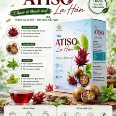 combo3 Trà Atiso Đỏ La Hán Mộc Tâm Túi Lọc 30 Gói x 3g – Vị Chua Thanh, Ngọt Dịu, Pha Nóng Hoặc Thêm Đá 847866