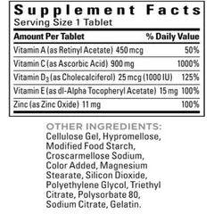 Viên uống Nature Made Super C + D3 & Zinc |200 viên| Tăng cường hệ miễn dịch đa tầng/Dọn dẹp các gốc tự do gây hại & Hạn chế quá trình lão hóa tự nhiên [S/P Chuẩn Mỹ không tem]