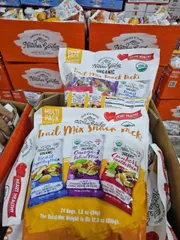 Hạt tổng hợp Nature's Garden organic trail Mix Snack Pack 816g (24gói)