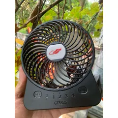 Quạt để bàn Gongtian GT532s nhỏ gọn siêu siêu mát , sử dụng 2 pin 18650 đi kèm cho thời gian sử dụng cực lâu  siêu bền .