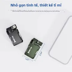 Đèn pin Wuben G5 , mini , cài mũ , móc khoá , nhỏ gọn , phù hợp camping , leo núi , chiếu sáng trong sinh hoạt