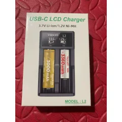 Sạc đôi Vapcell L2 cao cấp , sạc 2A , giành cho các loại pin 21700, 26650 , 18650 , 18350….. và pin 1,2v
