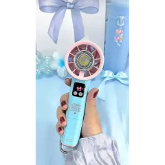 Quạt Gooojodoq Gfss002 , siêu mạnh 100 cấp độ gió , tích hợp đèn pin trên thân , pin 4000mah , đánh tan nắng nóng .