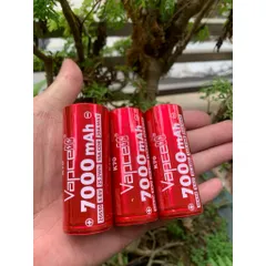 Pin 26650 Vapcell K54 , dung lượng 5400mah siêu cao  giành cho đèn pin , thiết bị điện tử sử dụng pin 26650