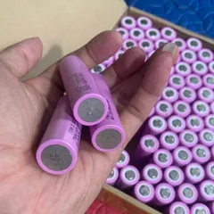 Pin 18650 samsung 35e tháo khối mới , dung lượng cao 3500mah , dùng cho quạt cầm tay , đèn pin , các thiệt bị điện