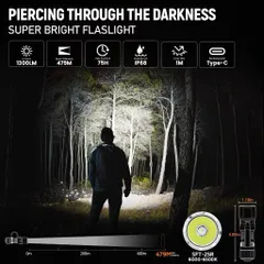 Đèn pin Wurkkos TD07 , siêu sáng , siêu nhỏ gọn , chế độ tác chiến nháy strobe cực nhanh , phù hợp cho csgt , cơ động ….