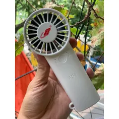 Quạt Gongtian f51, cầm tay nhỏ gọn , sử dụng 2 pin 18650 tháo rời , động cơ không chổi than, , công suất 4,5w siêu mát.