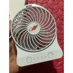 Quạt để bàn Gongtian F95B mini cao cấp , mát lạnh , gió toả rộng , động cơ không chổi than, pin 18650 tháo rời tiện lợi