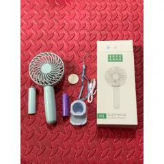 Quạt cầm tay M1 công suất siêu mạnh, siêu mát động cơ phản lực 1503 ko chổi than , cầm tay , pin 18650 tháo rời tiện lợi