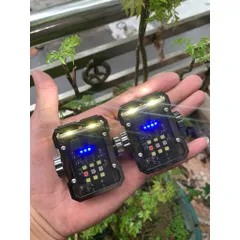 Đèn Pin Mini Cob Led Spinner X41 Xoay 360 Với 6 Chế Độ Sáng Có Nam Châm Sử Dụng Sạc Type-C