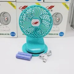 Quạt kẹp để bàn Gongtian F15 , siêu mạnh , có đảo gió , sử dụng 2 pin 18650 tháo rời đi kèm , động cơ ko chổi than êm ái