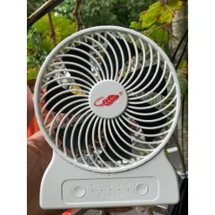 Quạt Gongtian GT636 , Quạt siêu mạnh , pin 21700 tháo rời tiện lợi, để bàn làm việc, bàn trang điểm , văn phòng , êm ái