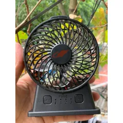 Quạt Gongtian F95E , công suất 4,5W , siêu mát , dùng pin 18650 tháo rời , động cơ không chổi than , đế chống trượt .