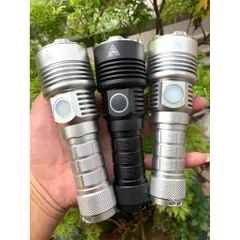 Đèn pin Jkk70s , led sfq75 , sáng 4500 lumen , chiếu xa 400m , kèm pin 21700 , 5000mah