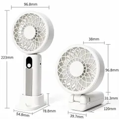 Quạt M3 siêu mạnh bá đạo , động cơ phản lực không chổi than , sử dụng pin 21700 tháo rời được , 7 cấp độ gió siêu mát.