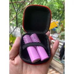 Hộp đựng pin 18650 , đồ trang sức , mini bằng vải cao cấp , bảo quản vật dụng , đi mưa, chuyến đi nghỉ mát ,picnic .