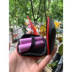 Hộp đựng pin 18650 , đồ trang sức , mini bằng vải cao cấp , bảo quản vật dụng , đi mưa, chuyến đi nghỉ mát ,picnic .