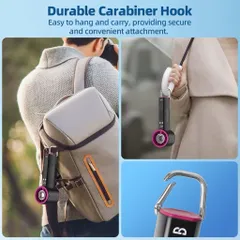 Quạt cầm tay GOOJOODOQ Gfs002 , động cơ không chổi than siêu mát kèm đèn pin , 100 cấp độ gió , pin 4000mah siêu khoẻ .
