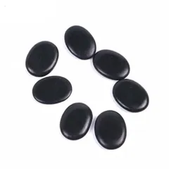Đá nóng, Viên đá massage body đả thông kinh lạc (Oval 3x4cm, 8x6cm / Tròn 8x8cm) Hàng dày đẹp 848179