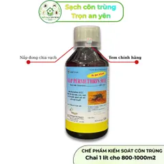 Map Permethrin 50ec 1 lít – Chế phẩm kiểm soát muỗi & côn trùng nhà ở, xử lý dịch vụ- Hạ gục nhanh