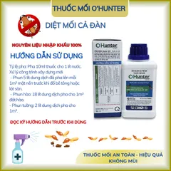 Thuốc trừ mối Hunter 500sc Phòng trừ mối hiệu quả cao, diệt mối không mùi sinh học, diệt mối chúa tận gốc chính hãng 848204