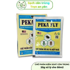 Peka Fly gói 10g – Bả ruồi hỗ trợ xử lý và kiểm soát ruồi hiệu quả, không mùi, hạ gục nhanh chóng