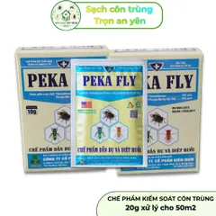 Combo 10 gói Peka Fly 10g – Bả ruồi hỗ trợ kiểm soát ruồi nhà, ruồi cống, nhặng,... hạ gục nhanh 848227