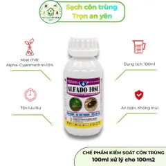 Alfado 10sc 100ml không mùi, Chế phẩm hỗ trợ kiểm soát muỗi, kiến ba khoang, côn trùng tồn lưu lâu