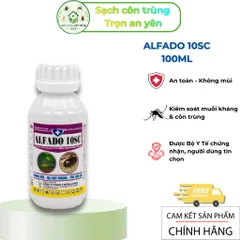 Alfado 10sc 100ml không mùi, Chế phẩm hỗ trợ kiểm soát muỗi, kiến ba khoang, côn trùng tồn lưu lâu