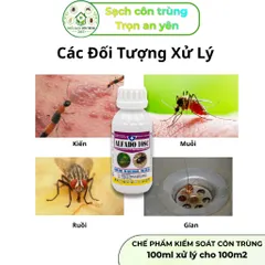 Alfado 10sc 100ml không mùi, Chế phẩm hỗ trợ kiểm soát muỗi, kiến ba khoang, côn trùng tồn lưu lâu