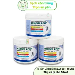 Hũ Kixam 2.7WP 400g – Chế phẩm hỗ trợ kiểm soát ruồi & nhặng trong khu vực sinh hoạt, hạ gục nhanh 848228