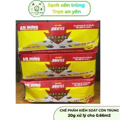 [10 gói] Ankill 20g – Gói bột hỗ trợ kiểm soát kiến & gián nhà, chỉ cần rắc đơn giản