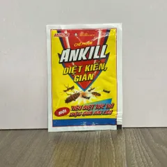 [10 gói] Ankill 20g – Gói bột hỗ trợ kiểm soát kiến & gián nhà, chỉ cần rắc đơn giản