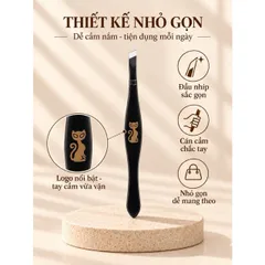 Nhíp Gắp Lucky Đầu Xéo Chính Xác – Dụng Cụ Nhổ Lông Mày, Lông Mặt Nhỏ Gọn Tiện Dụng